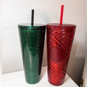 Brand new 24 ounce Starbucks Tumbler have 3 different ones
